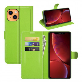 Book Case - iPhone 13 Mini Hoesje - Groen