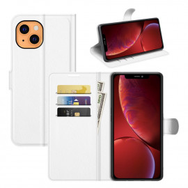 Coverup Book Case - iPhone 13 Hoesje - Wit