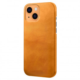 Coverup Leather Back Cover - iPhone 13 Hoesje - Bruin