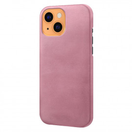 Coverup Leather Back Cover - iPhone 13 Hoesje - Rose Gold