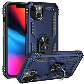 Coverup Ring Kickstand Back Cover - iPhone 13 Hoesje - Blauw