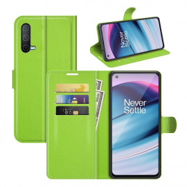 Book Case - OnePlus Nord CE 5G Hoesje - Groen