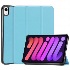 Tri-Fold Book Case - iPad Mini 6 (2021) Hoesje - Lichtblauw