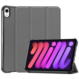 Tri-Fold Book Case - iPad Mini 6 (2021) Hoesje - Grijs