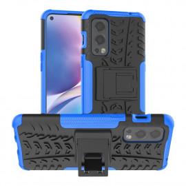 Coverup Rugged Kickstand Back Cover - OnePlus Nord 2 Hoesje - Blauw