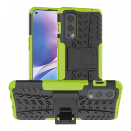 Coverup Rugged Kickstand Back Cover - OnePlus Nord 2 Hoesje - Groen