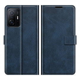 Deluxe Book Case - Xiaomi 11T Hoesje - Blauw