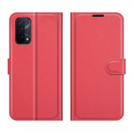 Coverup Book Case - OPPO A54 / A74 Hoesje - Rood