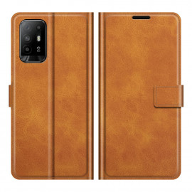 Coverup Deluxe Book Case - OPPO A94 Hoesje - Bruin