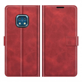 Coverup Deluxe Book Case - Nokia XR20 Hoesje - Rood