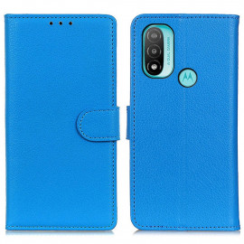 Coverup Book Case - Motorola Moto E20 / E40 Hoesje - Blauw