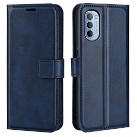 Book Case Deluxe Motorola Moto G31 Hoesje - Blauw