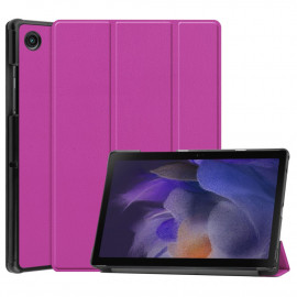 Tri-Fold Book Case met Wake/Sleep - Samsung Galaxy Tab A8 10.5 (2021) Hoesje - Paars