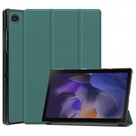 Tri-Fold Book Case Samsung Galaxy Tab A8 10.5 (2021) Hoesje - Groen