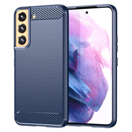 Armor Brushed TPU Back Cover - Samsung Galaxy S22 Plus Hoesje - Blauw