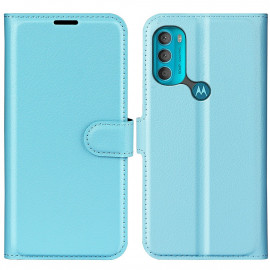 Coverup Book Case - Motorola Moto G71 Hoesje - Lichtblauw