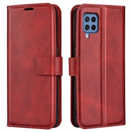 Deluxe Book Case - Samsung Galaxy M22 Hoesje - Rood