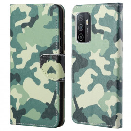 Coverup Book Case - Samsung Galaxy A53 Hoesje - Camouflage