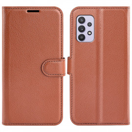 Coverup Book Case - Samsung Galaxy A53 Hoesje - Bruin