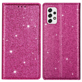 Coverup Glitter Book Case - Samsung Galaxy A53 Hoesje - Roze