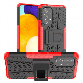 Coverup Rugged Kickstand Back Cover - Samsung Galaxy A53 Hoesje - Rood