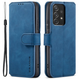 Luxe Book Case - Samsung Galaxy A53 Hoesje - Blauw