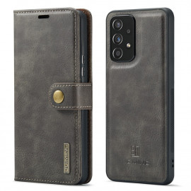 DG.MING 2-in-1 Book Case & Back Cover - Samsung Galaxy A53 Hoesje - Grijs