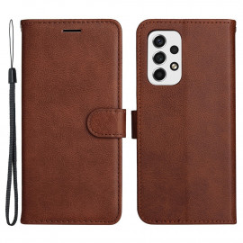 Coverup Book Case - Samsung Galaxy A53 Hoesje - Bruin