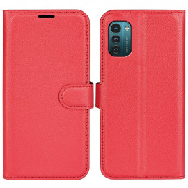 Coverup Book Case - Nokia G11 / G21 Hoesje - Rood