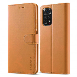 Luxe Book Case - Xiaomi Redmi Note 11 Pro 5G Hoesje - Bruin