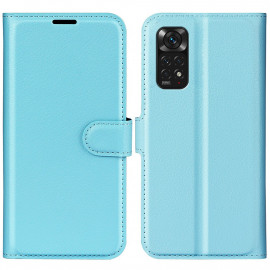 Book Case - Xiaomi Redmi Note 11 / 11S 4G Hoesje - Lichtblauw