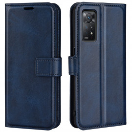 Deluxe Book Case - Xiaomi Redmi Note 11 Pro 5G Hoesje - Blauw