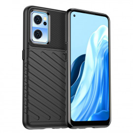 Rugged Shield TPU Back Cover - OnePlus Nord CE 2 5G Hoesje - Zwart
