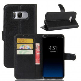 Book Case - Samsung Galaxy S8 Hoesje - Zwart