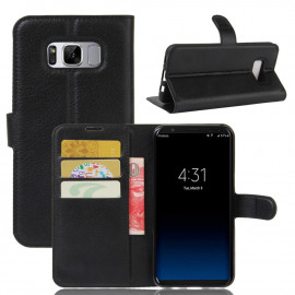 Book Case - Samsung Galaxy S8 Plus Hoesje - Zwart