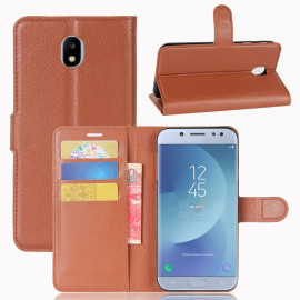 Book Case - Samsung Galaxy J3 (2017) Hoesje - Bruin