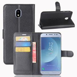 Book Case - Samsung Galaxy J3 (2017) Hoesje - Zwart