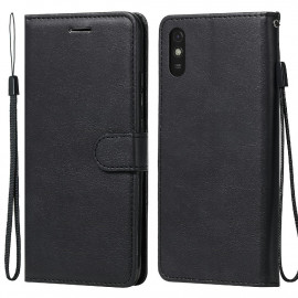 Coverup Book Case - Xiaomi Redmi 9A Hoesje - Zwart