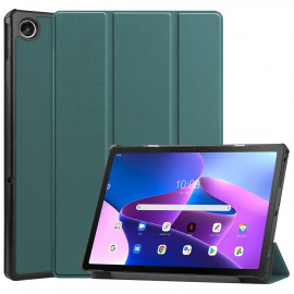 Tri-Fold Book Case met Wake/Sleep - Lenovo Tab M10 Plus Gen 3 Hoesje - Groen