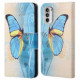 Coverup Book Case - Motorola Moto G52 Hoesje - Blauwe Vlinder