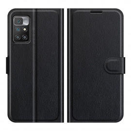 Book Case - Xiaomi Redmi 10 Hoesje - Zwart