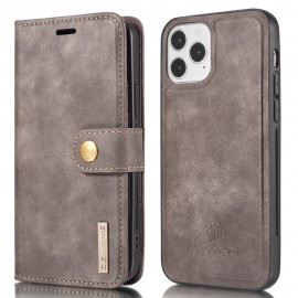 2-in-1 Book Case - iPhone 13 Hoesje - Grijs