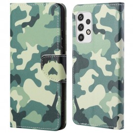 Book Case - Samsung Galaxy A23 5G Hoesje - Camouflage