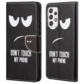 Book Case - Samsung Galaxy A23 5G Hoesje - Don’t Touch