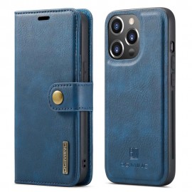 2-in-1 Book Case - iPhone 14 Pro Hoesje - Blauw