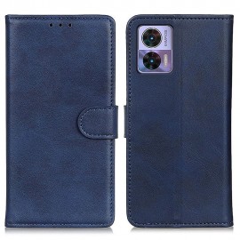 Coverup Luxe Book Case - Motorola Edge 30 Neo Hoesje - Blauw