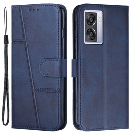 Book Case - Oppo A57 / A77 / A57s Hoesje - Blauw