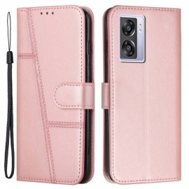 Coverup Book Case - OPPO A57 / A57s / A77 Hoesje - Rose Gold