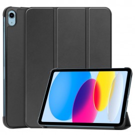 Tri-Fold Book Case - iPad 10.9 (2022) Hoesje - Zwart