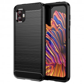 Armor Brushed TPU Back Cover - Samsung Galaxy Xcover 6 Pro Hoesje - Zwart